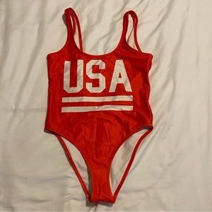 Chubbies women’s USA one piece